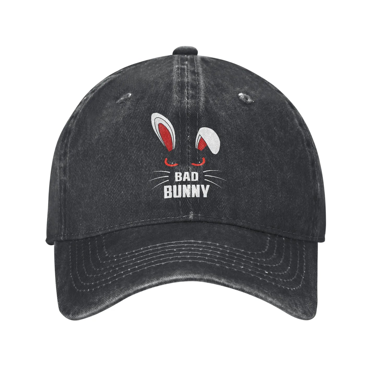 Bad Bunny Scary Rabbit Streetwear Baseball Cap