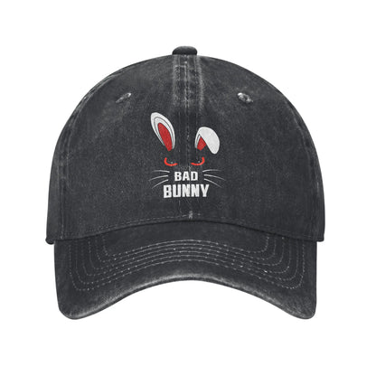 Bad Bunny Scary Rabbit Streetwear Baseball Cap
