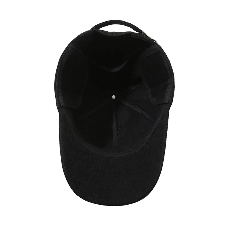 Warm Winter Earflap Baseball Cap