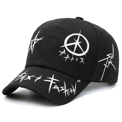 Graffiti Print Street Style Baseball Cap