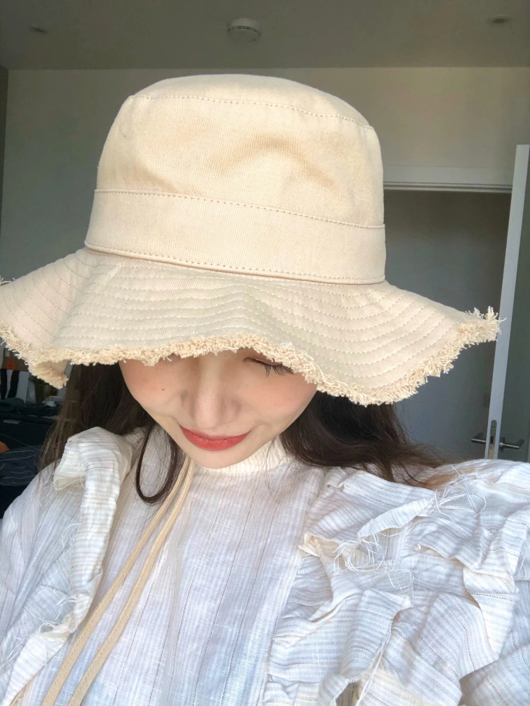 Women's Foldable Retro Travel Fisherman Bucket Hat