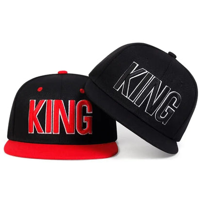 Unisex King Three-Dimensional Embroidery Hip-Hop Hats