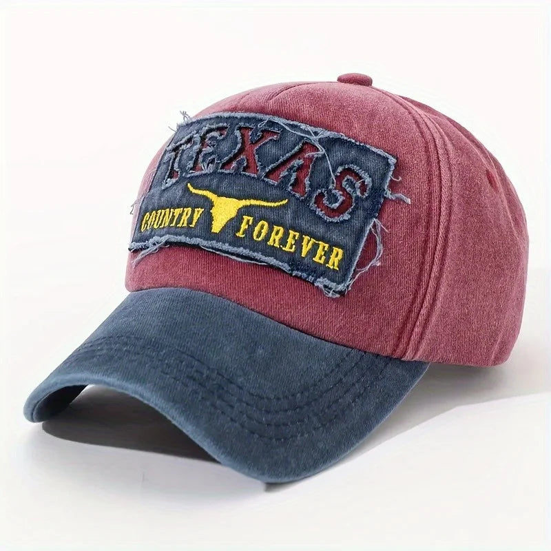 TX 3D Patch Two Tone Baseball Cap