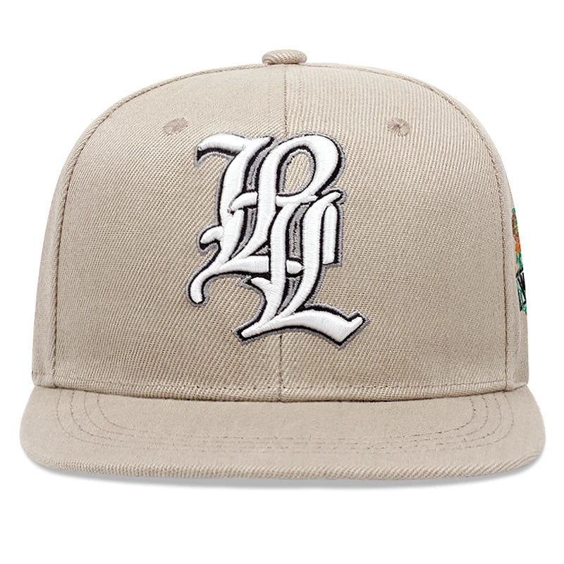 Unisex Letter Embroidery Snapback Baseball Cap