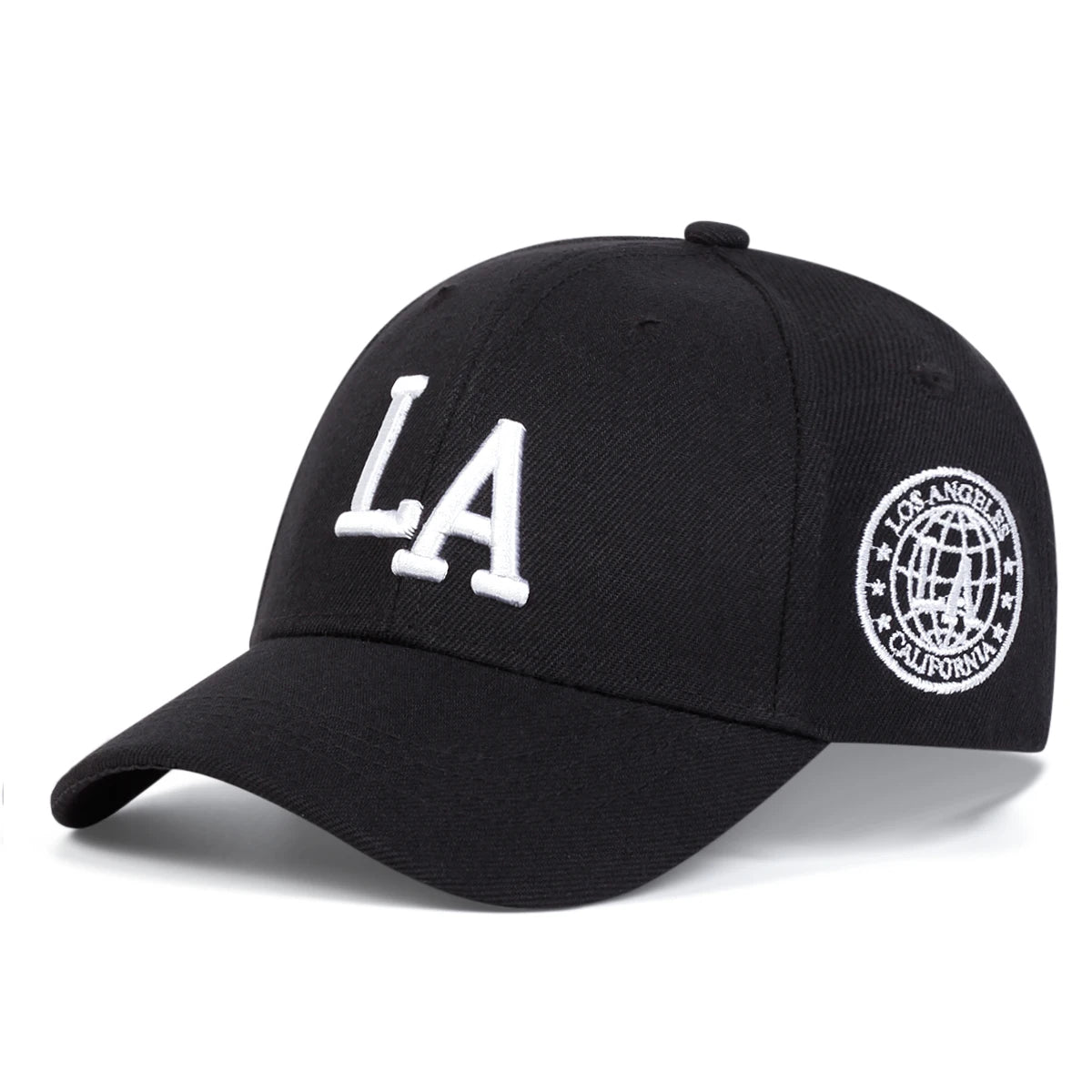 Children LA Letter Embroidery Baseball Caps
