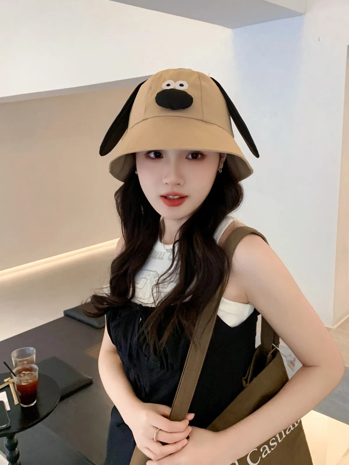 Unisex Cute Dog - Bear Cartoon Bucket Hat