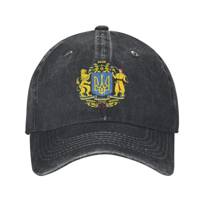 Ukrainian Coat Of Arms Y2K Baseball Cap