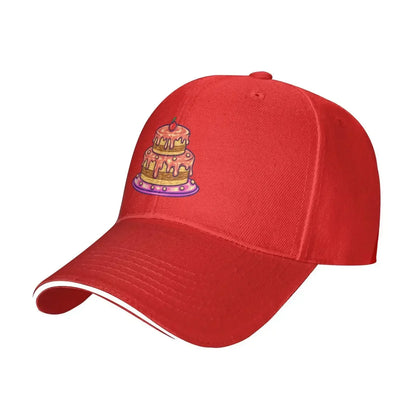 Cherry Cake Snapback Baseball Cap