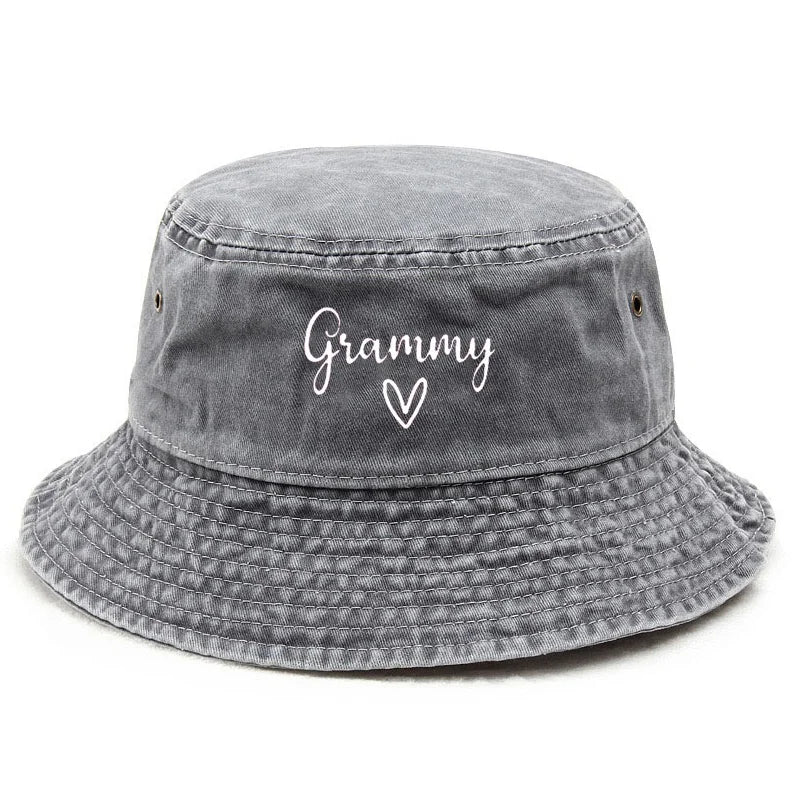Vintage Washed Cotton Concert Bucket Hat