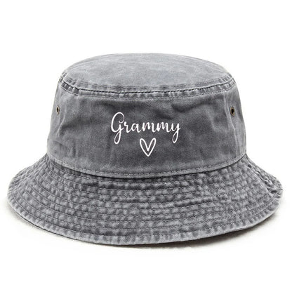Vintage Washed Cotton Concert Bucket Hat