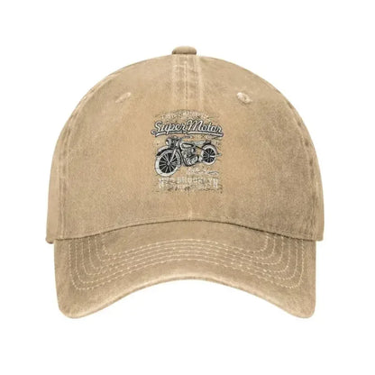 Personalized Cotton Super Motor Sports Baseball Cap