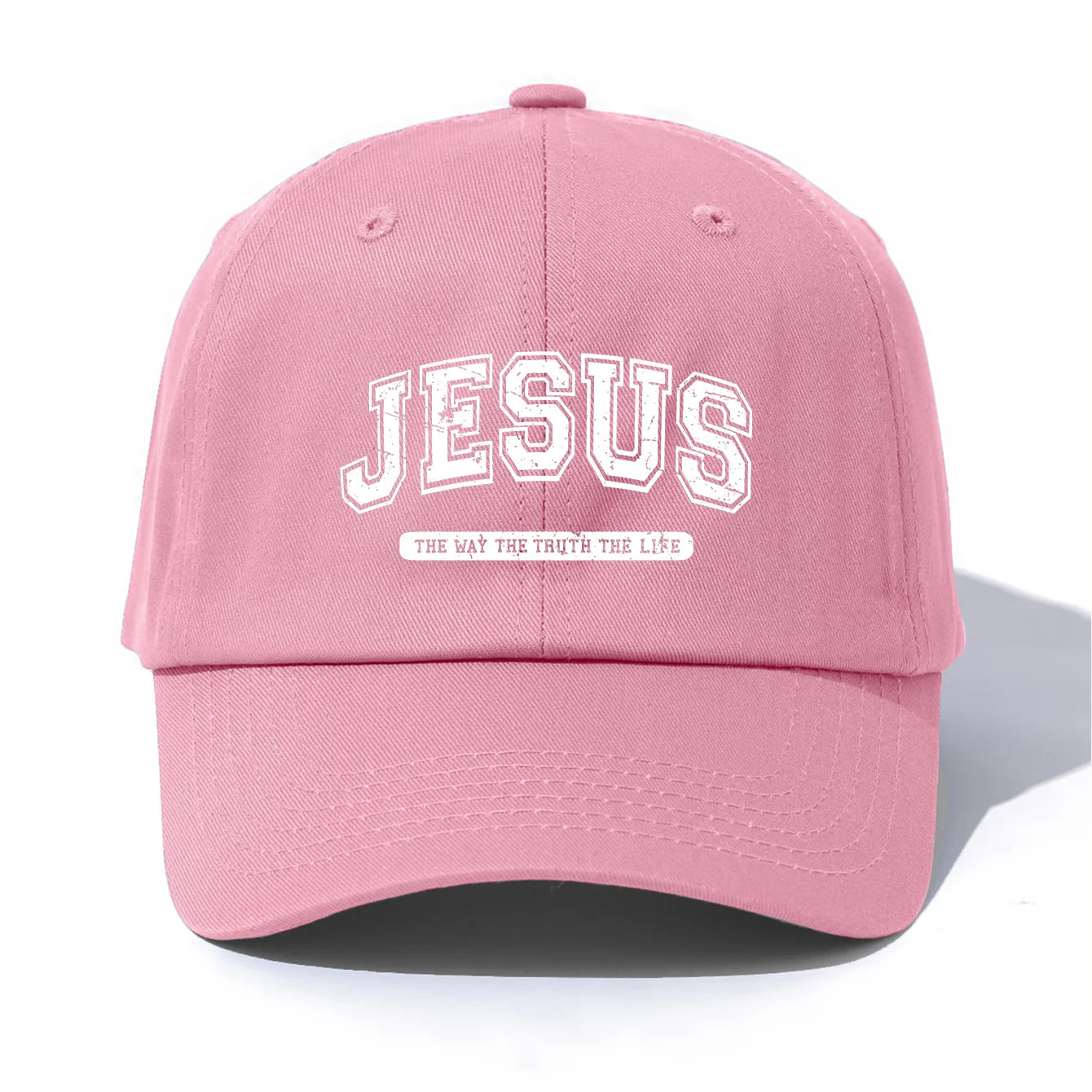 Minimalist Jesus Print Retro Dad Baseball Cap