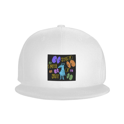 Cartoon Bojack Horseman Quote Graphic Streetwear Snapback Cap