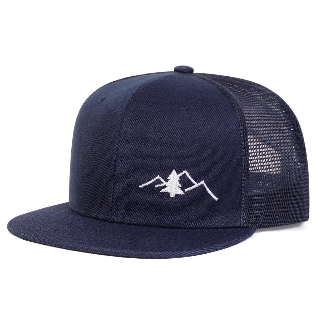 Fashion Hip Hop Unisex Mountain Embroidery Hip-hop Net
