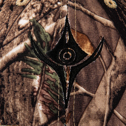 Unisex Leaf Print Camouflage Baseball Cap