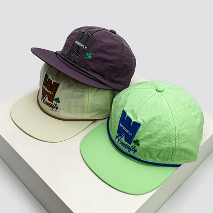 New Unisex Niche Letter Embroidery Baseball Hats