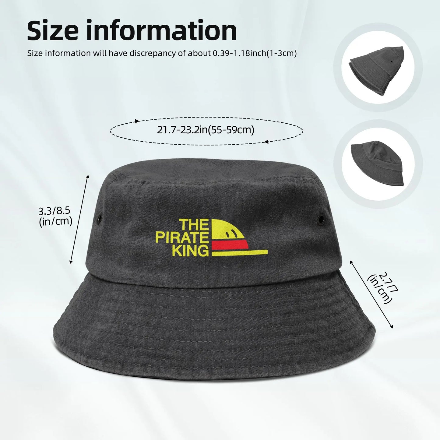 Pirate King Anime Street Bucket Hat