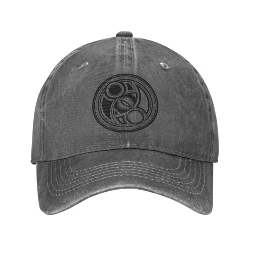 Bayonettas Umbra Witches Symbol Distressed Baseball Cap