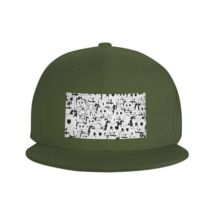 Anti Surveillance Abstract Pattern Snapback Cap