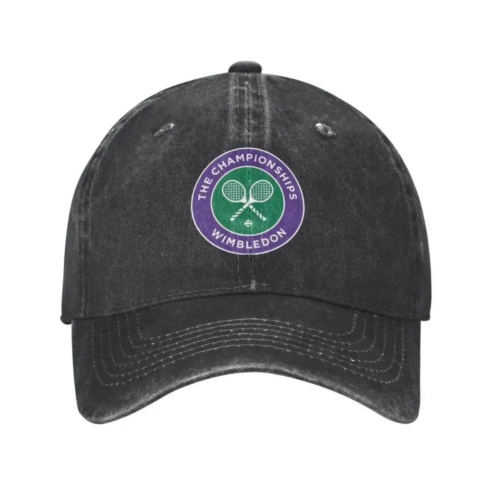 Wimbledon Tennis Game Unisex Baseball Caps