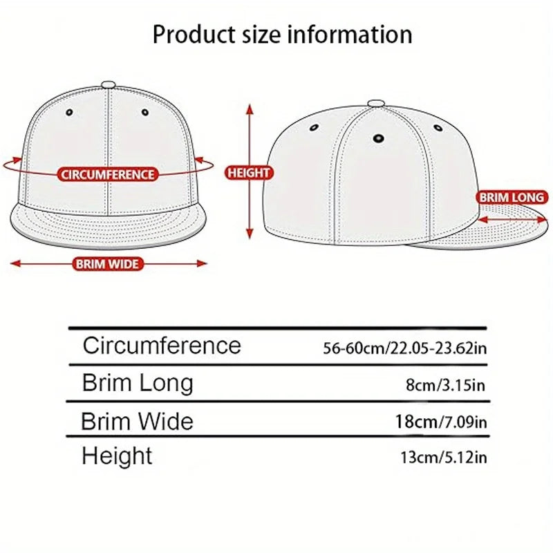 Praying Hands Graphic Hip Hop Flat Brim Snapback Cap