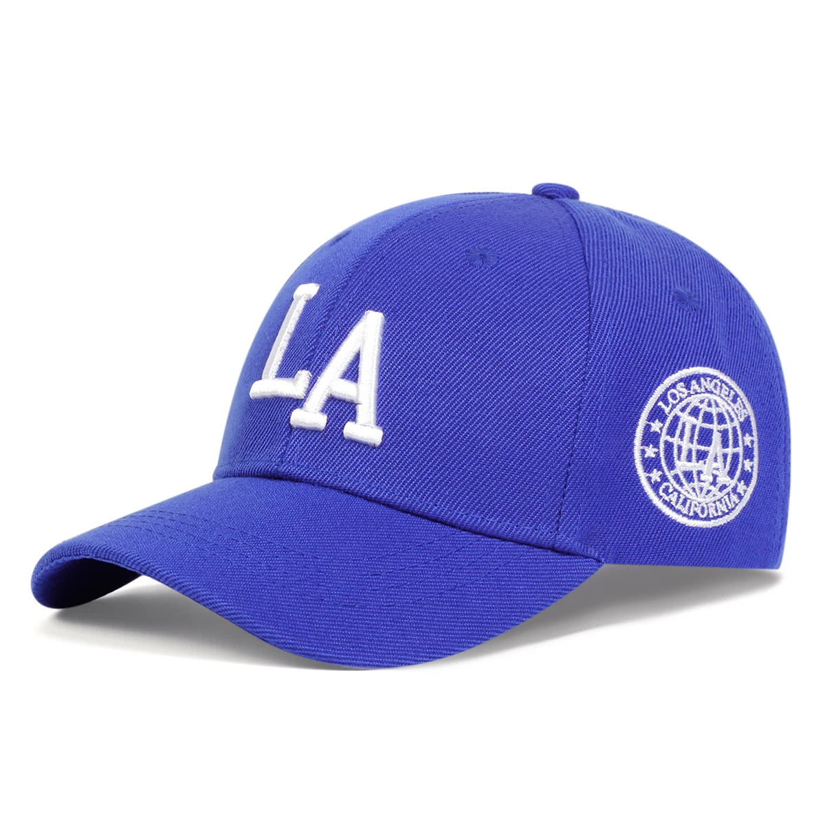 Children LA Letter Embroidery Baseball Caps