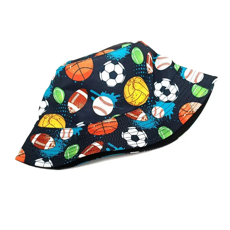 Cartoon Print Polyester Bucket Hat