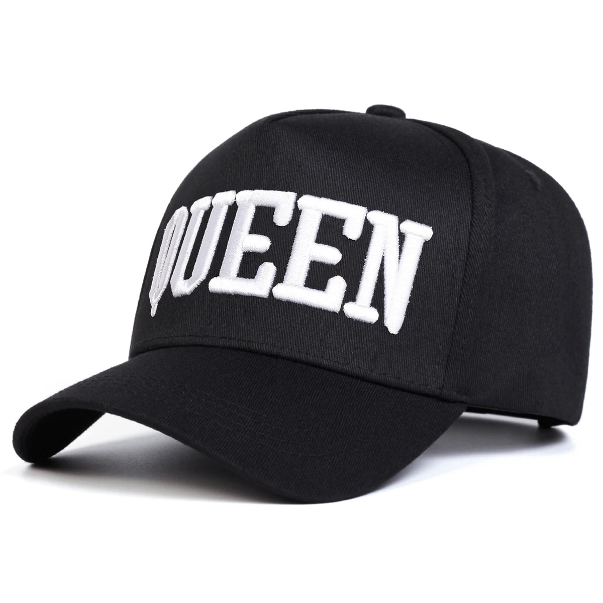 Unisex QUEEN KING Letter Embroidery Baseball Caps