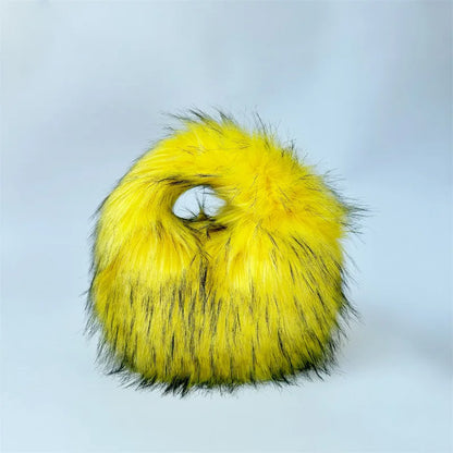 Oversized Fluffy Y2K Winter Bucket Hat