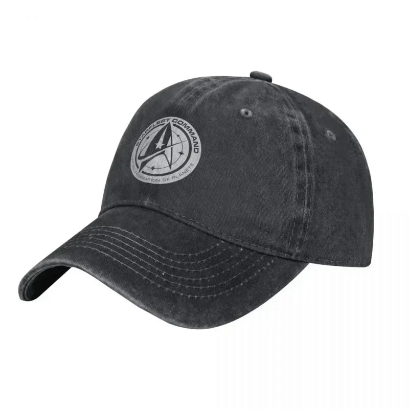 Y2K Stars Treks Distressed Baseball Cap