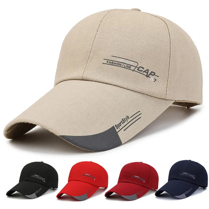 Extra Long Brim Mesh Baseball Cap