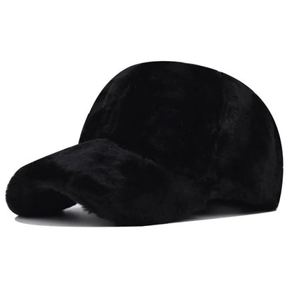Faux Wool Winter Warm Beanie Cap