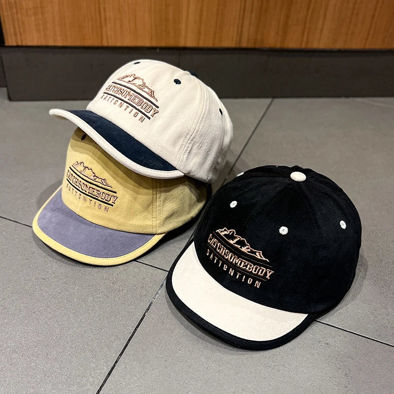 Retro QuickDry Short Brim Cap