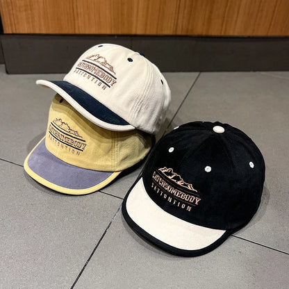Retro QuickDry Short Brim Cap