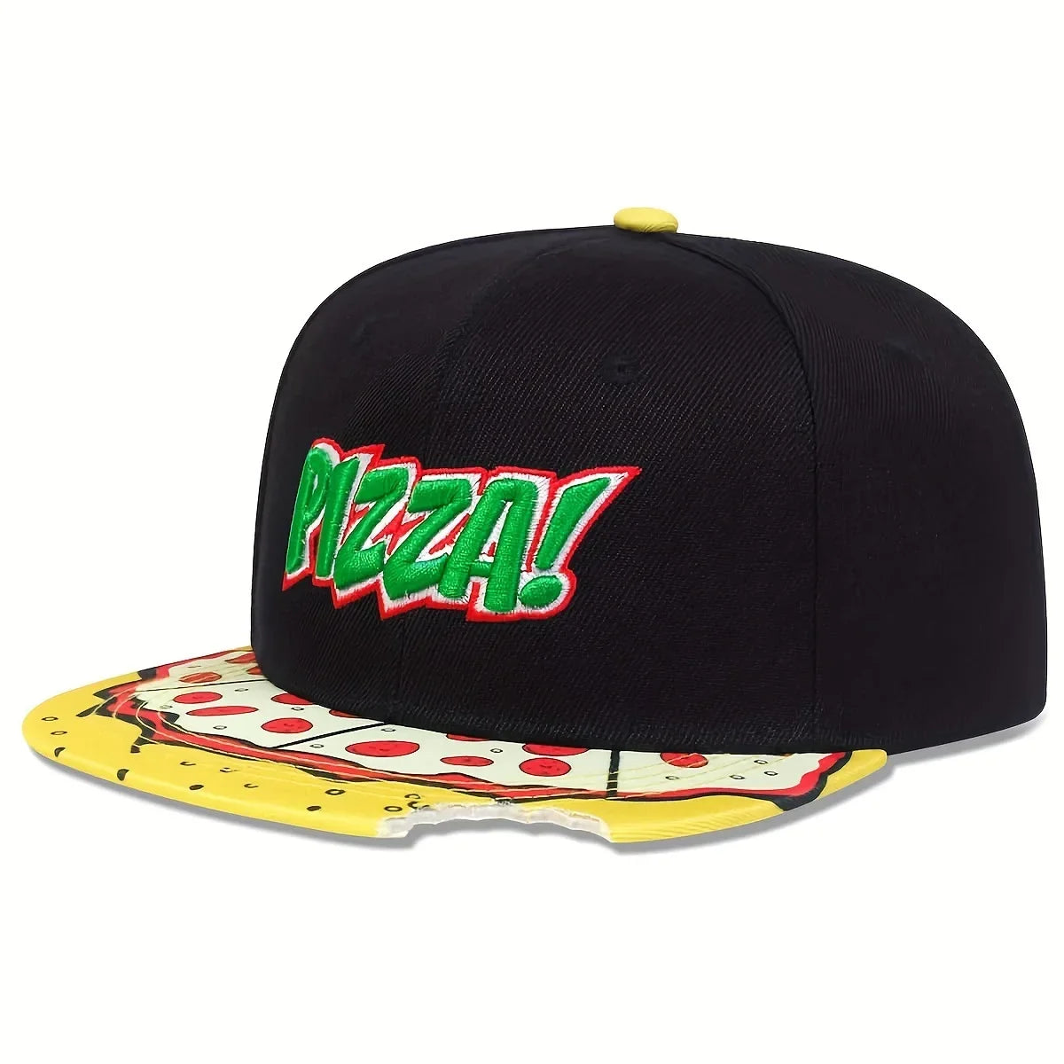 Cartoon Big Eyes Cookie Bite Snapback Cap