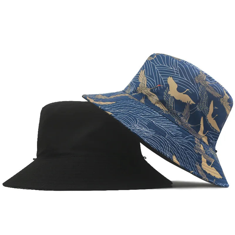 Oversize Cotton Bucket Hat
