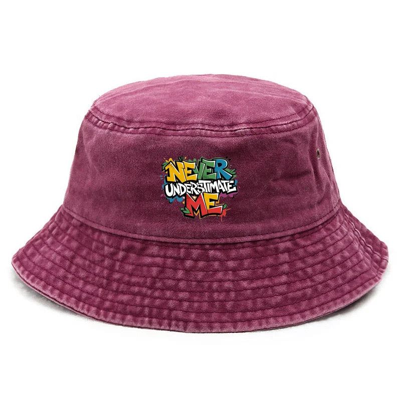 Unisex Graffiti Vintage Bucket Hat
