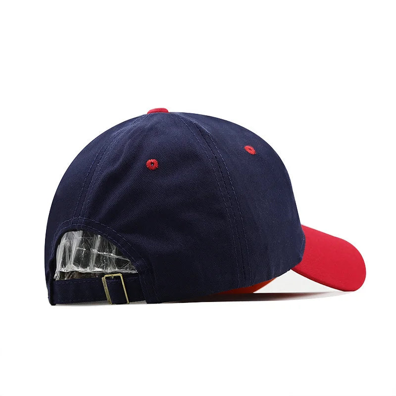 Summer Fishing Embroidered Letter Sun Baseball Cap
