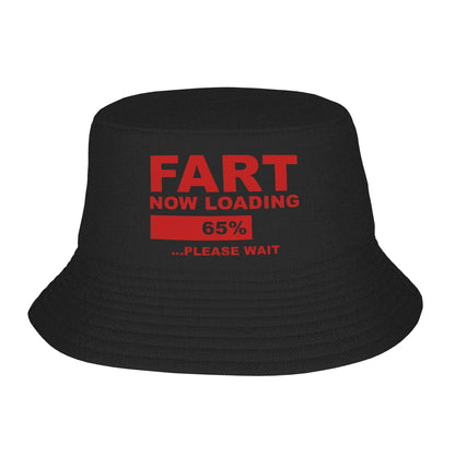 Warning Fart Now Loading Bucket Hat