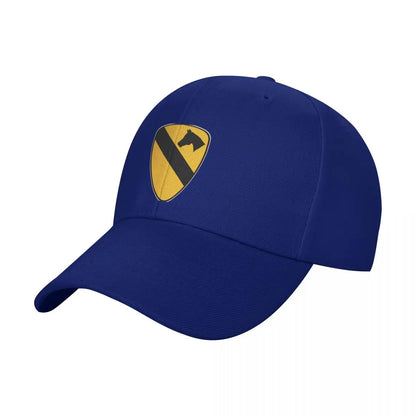 1st Cavalry Sunscreen Golf Baseball Cap