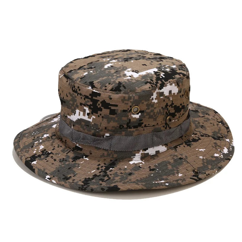 Men Camouflage Tactical Bucket Hat