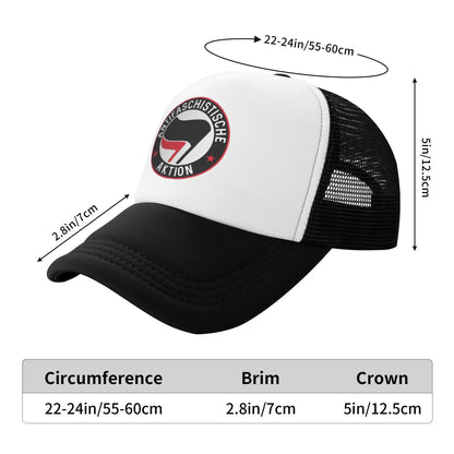 Classy Anti Fascist Action Trucker Baseball Cap