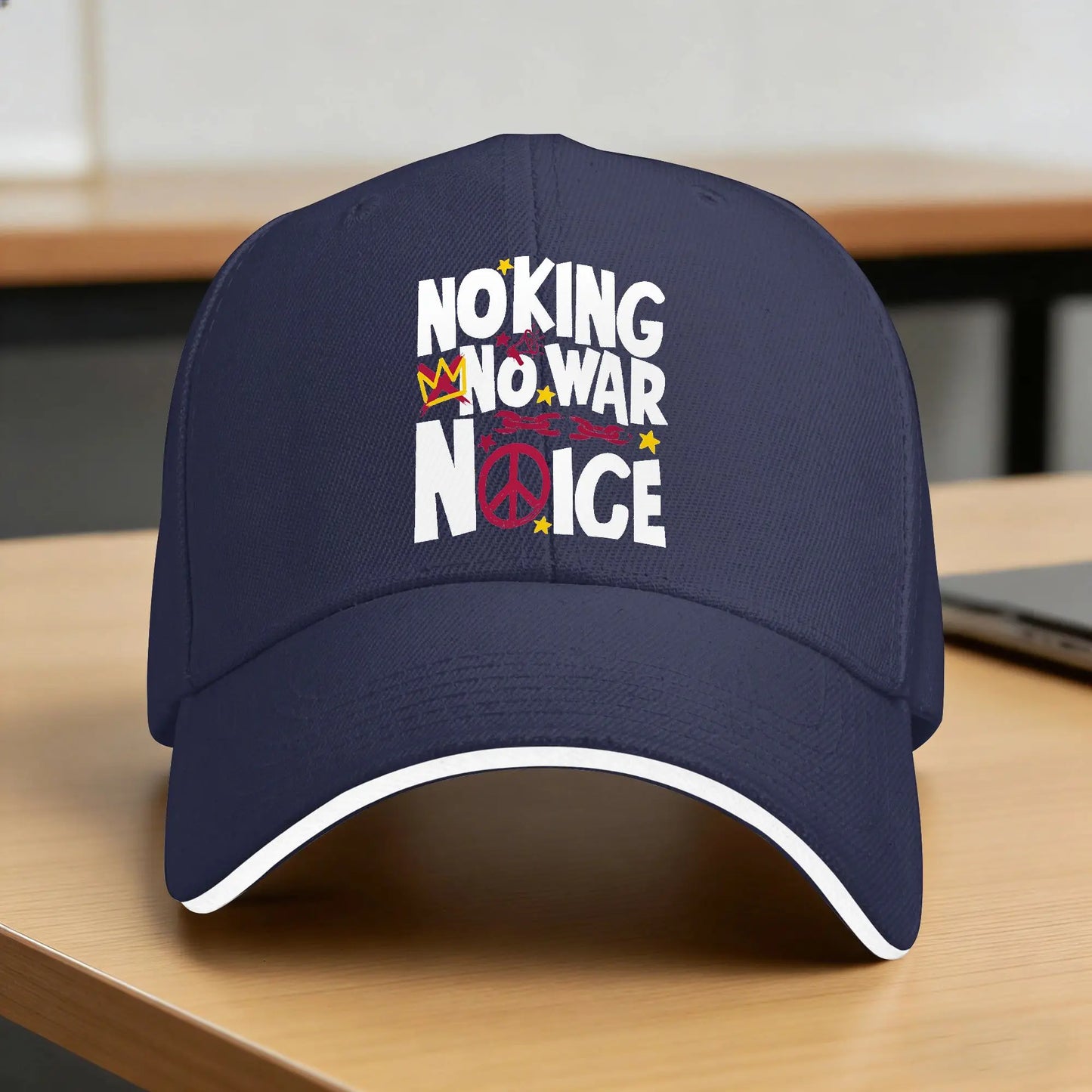 No Kings Street Style Hip Hop Baseball Cap