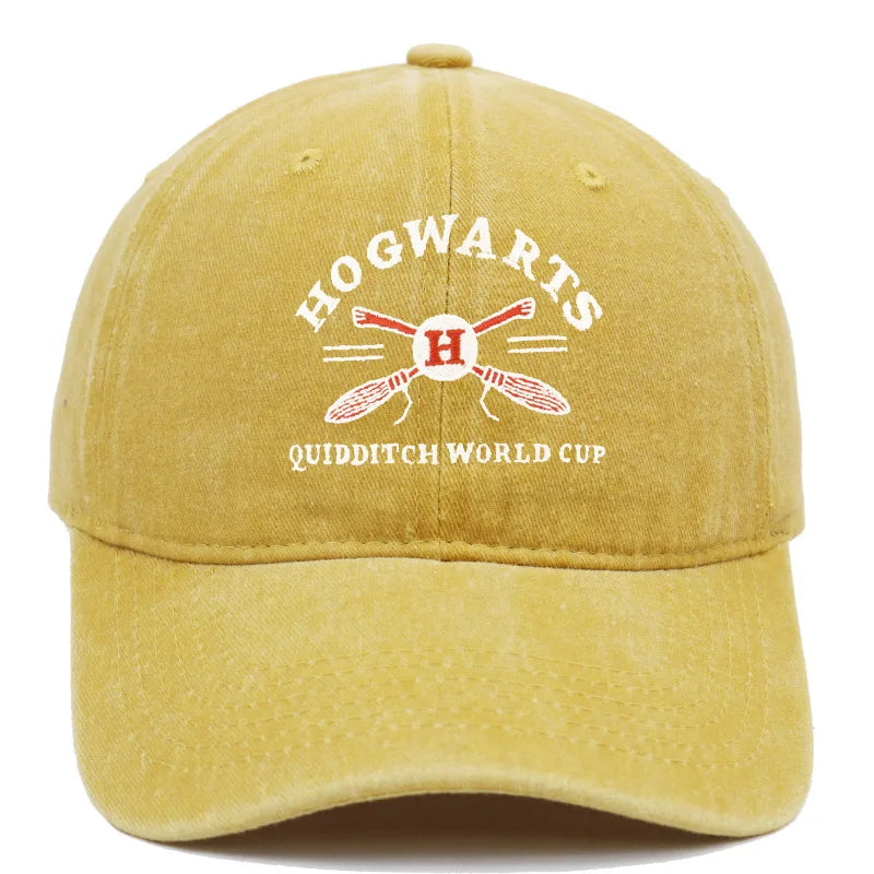 Harry Potter Embroidered Hip Hop Snapback Cap