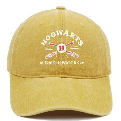 Harry Potter Embroidered Hip Hop Snapback Cap