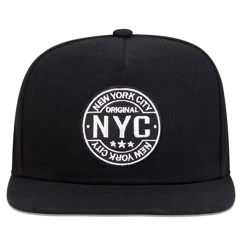 New York City Embroidery Hip Hop Snapback Cap