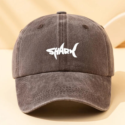 Shark Print Baseball Cap