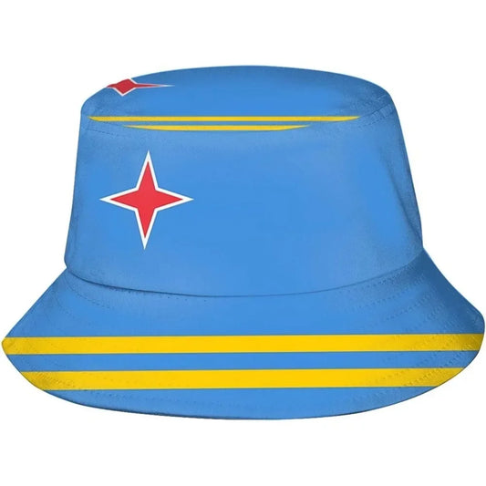 Aruba Flag Printed Unisex Bucket Hat