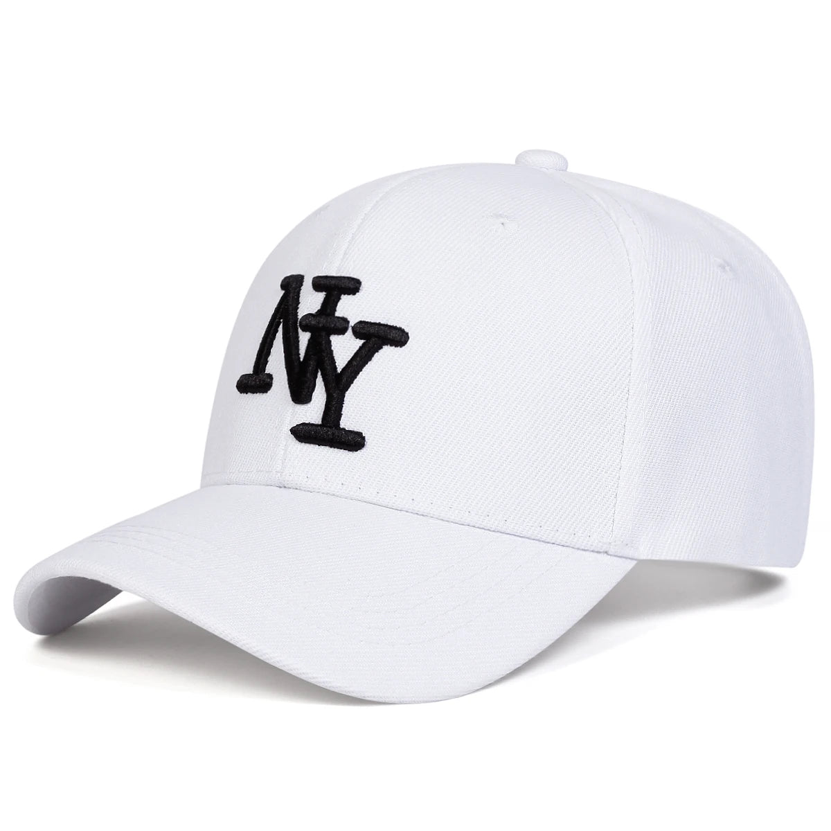 Unisex NY Letter Embroidered Adjustable Baseball Cap