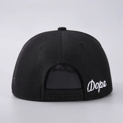 Simple Letter X Embroidery Hip Hop Snapback Cap